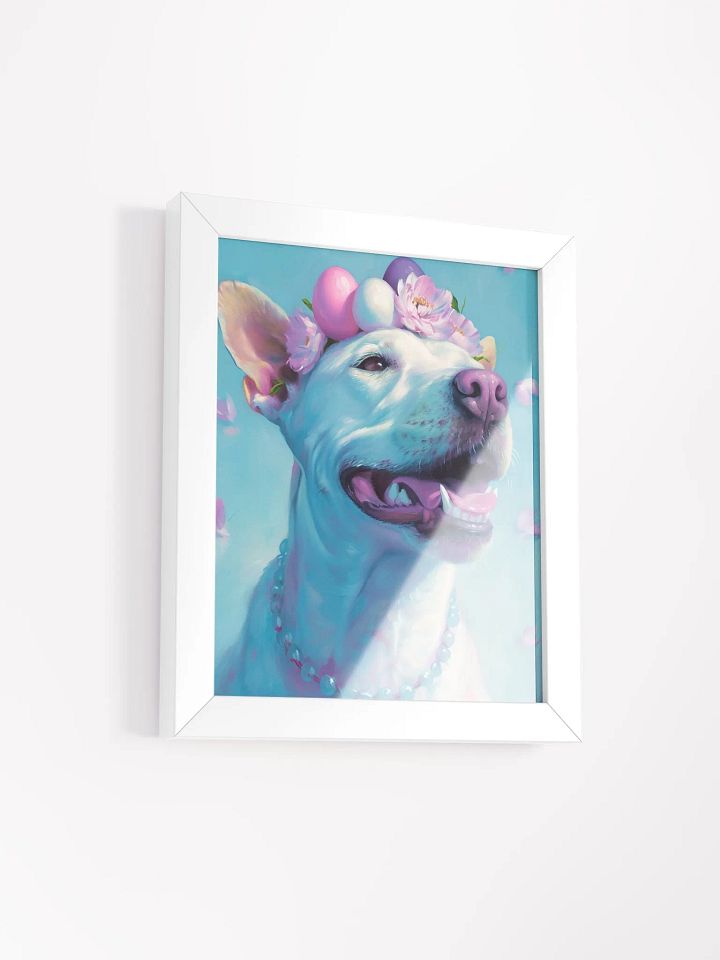 Springtime Paws: Framed Dog Art Print product image (2)