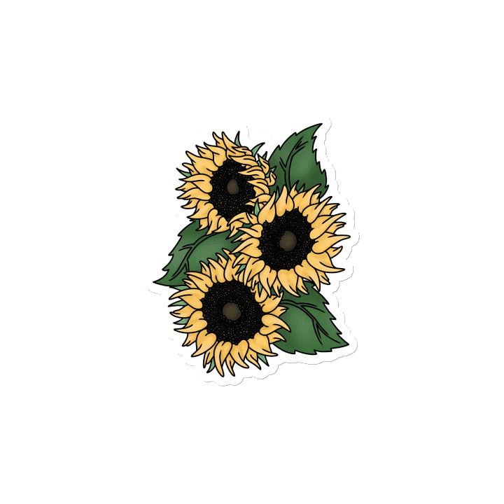 Sunflower Trio Magnet product image (2)