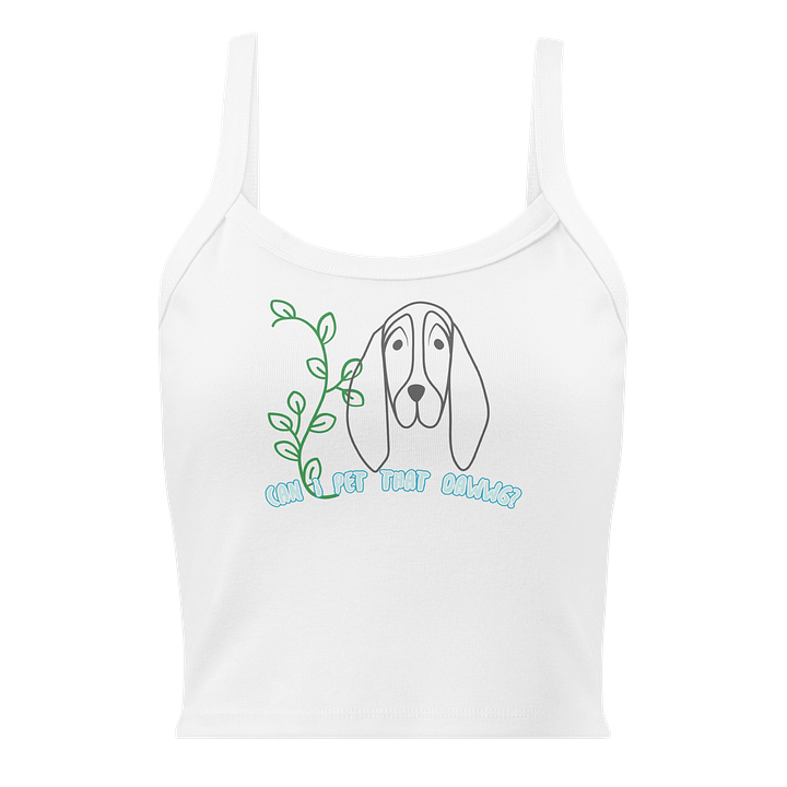 Can I Pet That Dawg? Ribbed Tank product image (17)