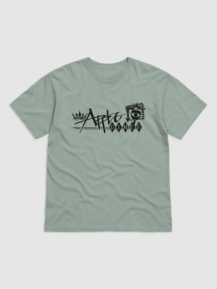 King Apple Diner (Black on Light) ✦ Comfort Colors Garment-Dyed Heavyweight T-Shirt product image (1)