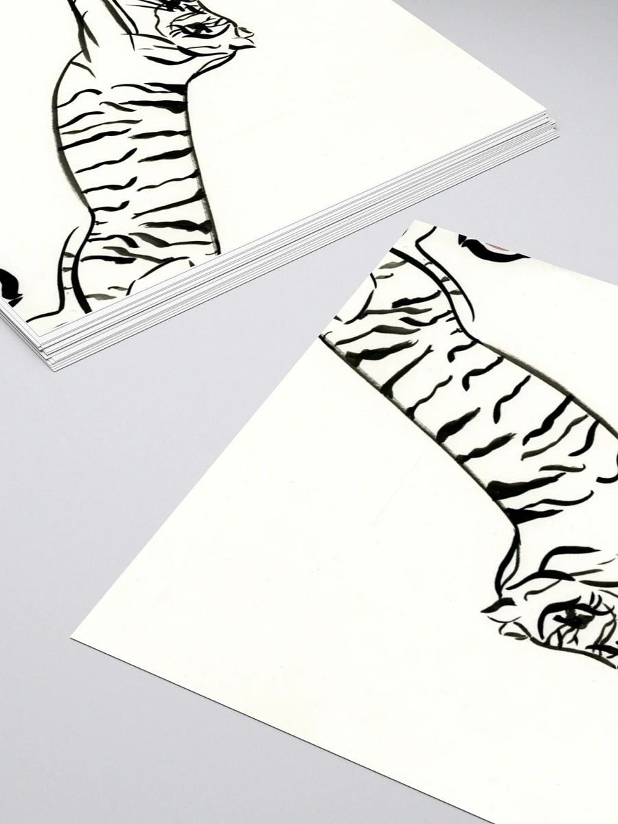 Jumping Tiger Sticker product image (10)
