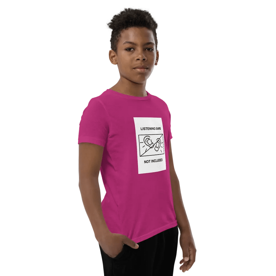 Youth Printed T-Shirt - Listening Ears Not Included product image (84)