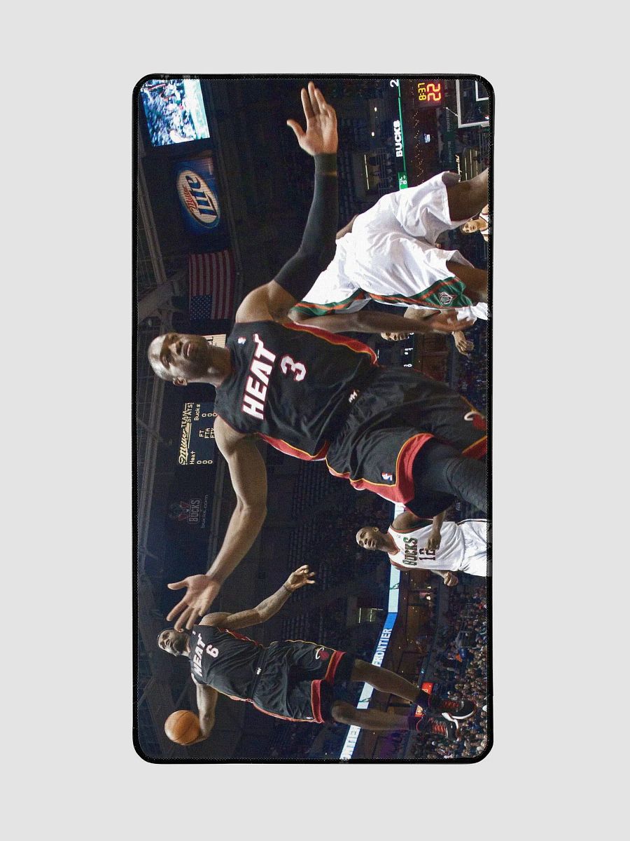 Dwayne Wade and Lebron James Dunk Mousepad product image (2)