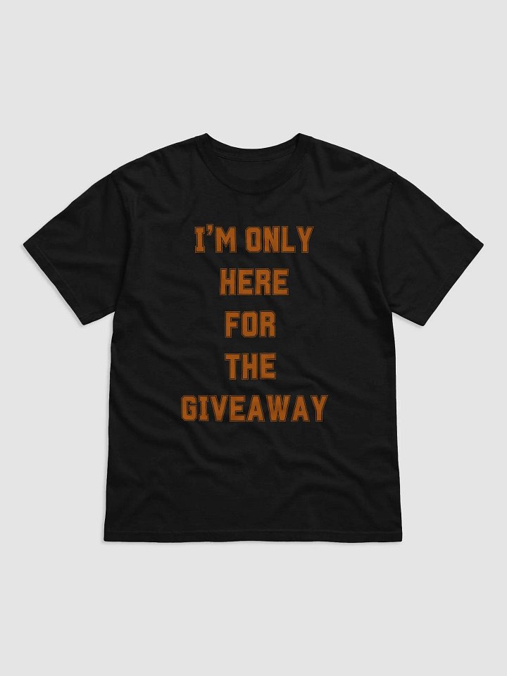 Giveaway Brofessor University T-Shirt product image (2)