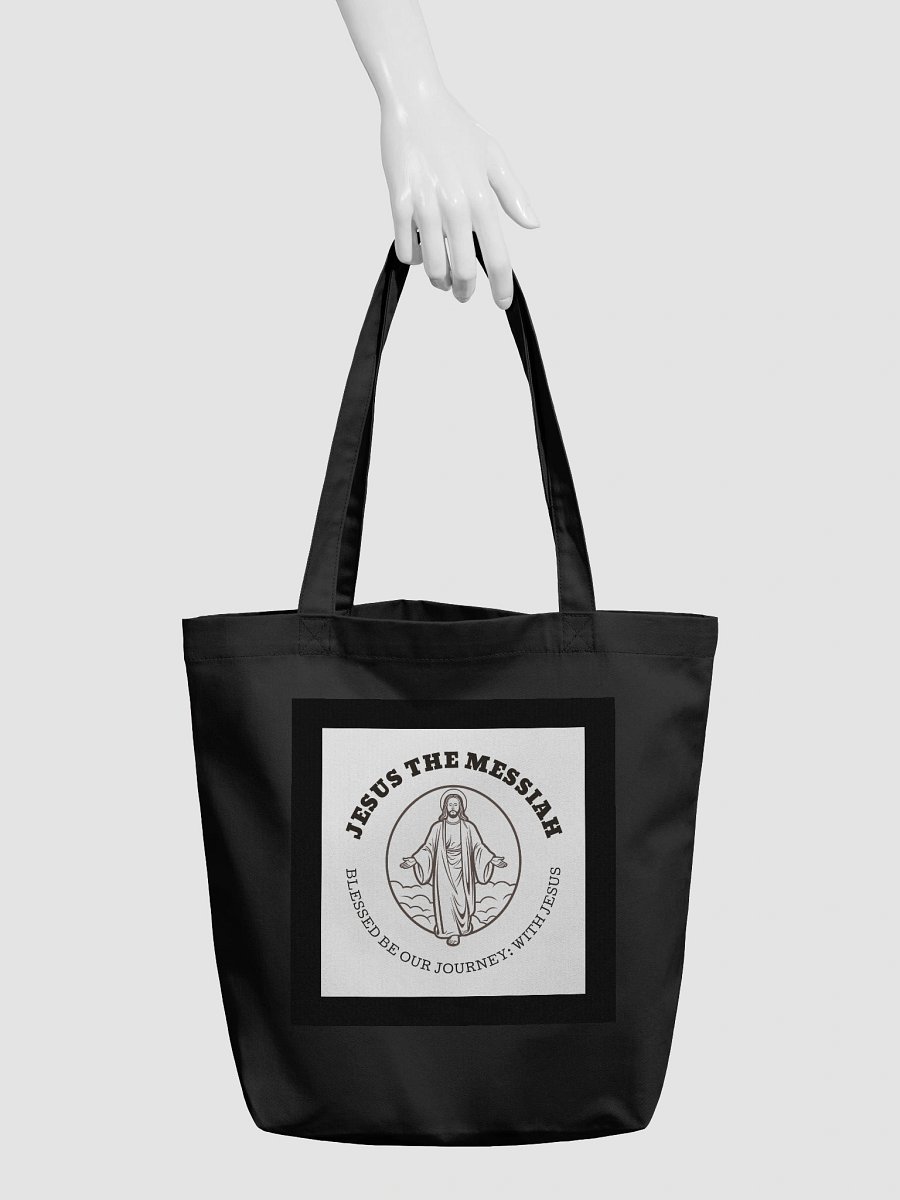 Jesus The Messiah Premium Faith Tote Bag – Dual-Sided Evangelism Edition product image (3)