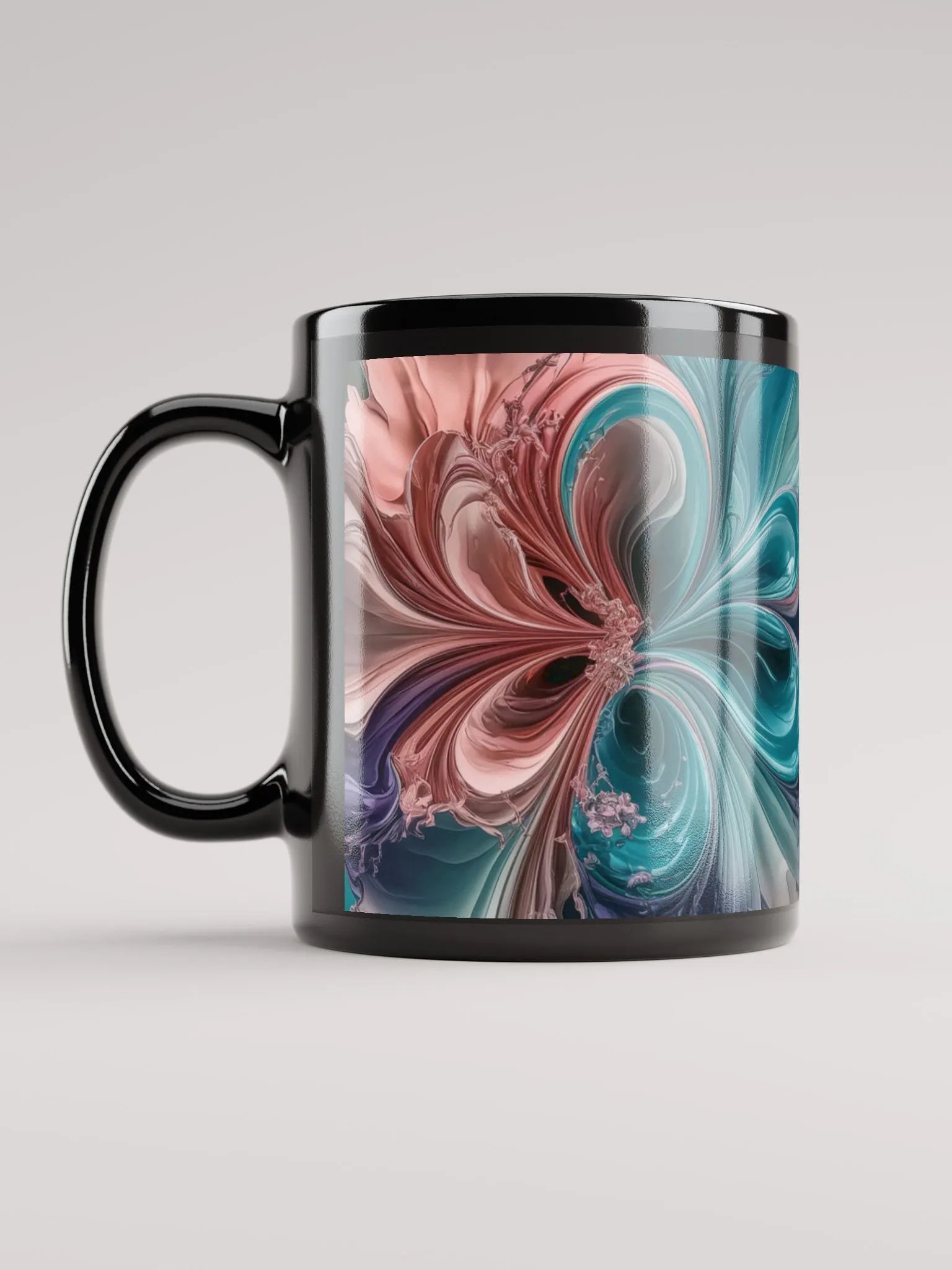Liquid Color PT, Black Glossy Mug product image (7)