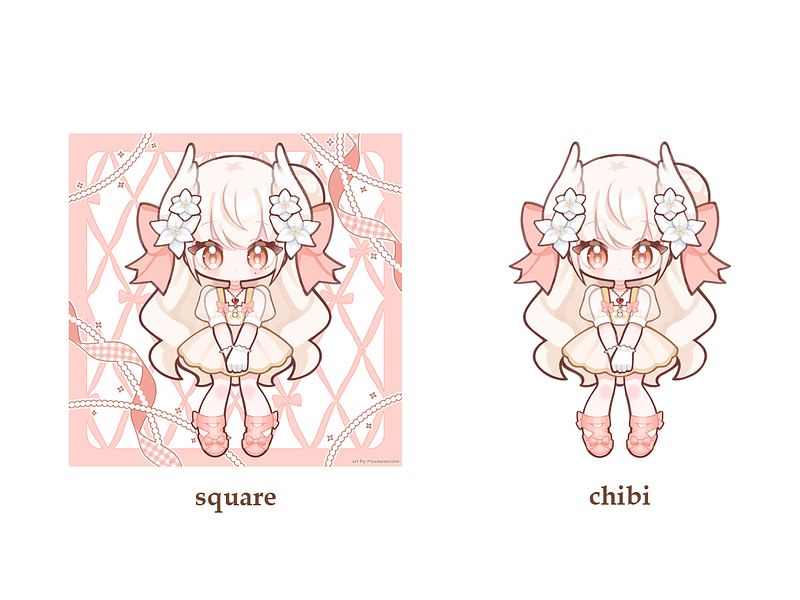 Chibi stickers