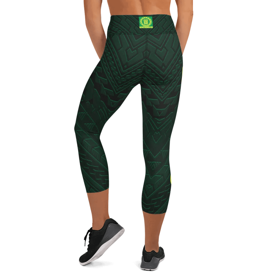 Tatau Korare Tiki Yoga Capri Leggings product image (5)