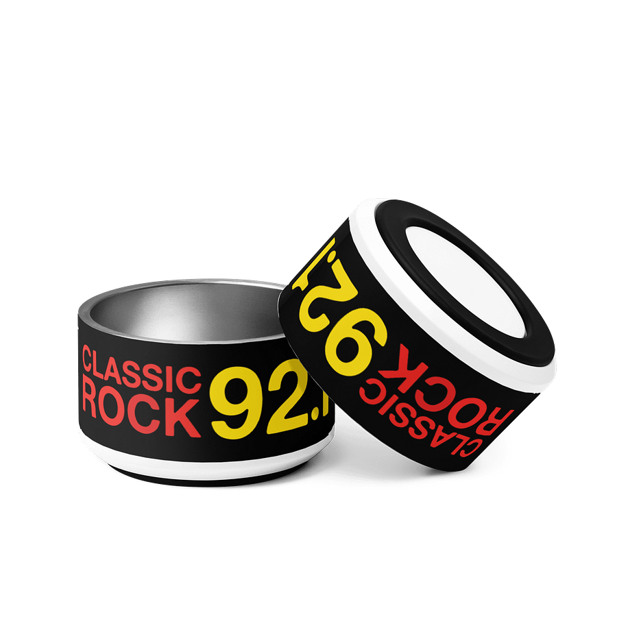 [ClassicRock921FM] Pet bowl product image (2)