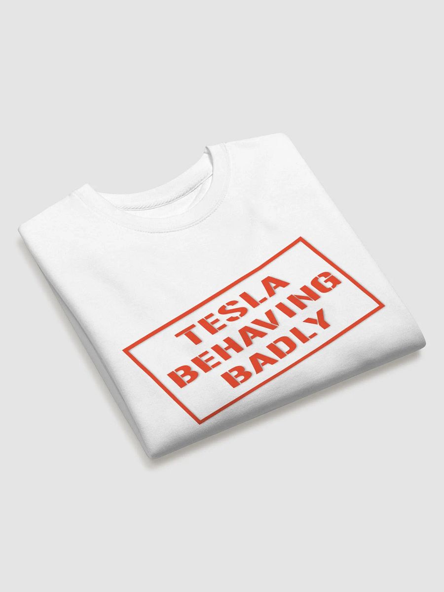 TESLA BEHAVING BADLY SWEATSHIRT product image (3)