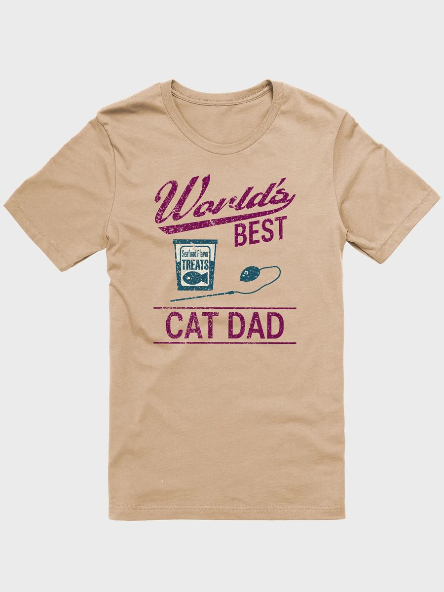 World's Best Cat Dad Unisex Tee product image (1)