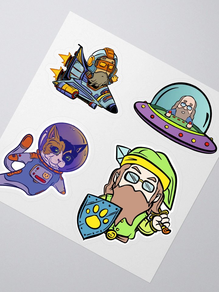 Kiss Cut Techie Stickers product image (2)