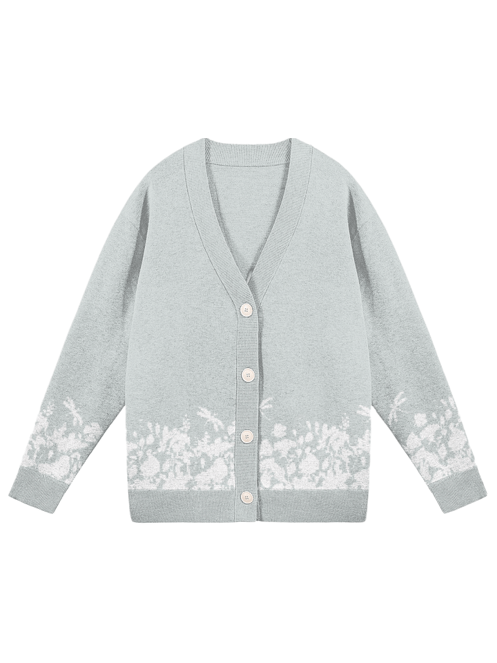 Flowers and Dragonflies Cardigan product image (1)