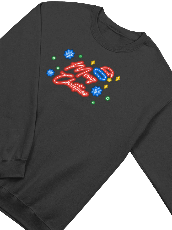 Neon Merry Christmas Sweatshirt 3543 product image (2)