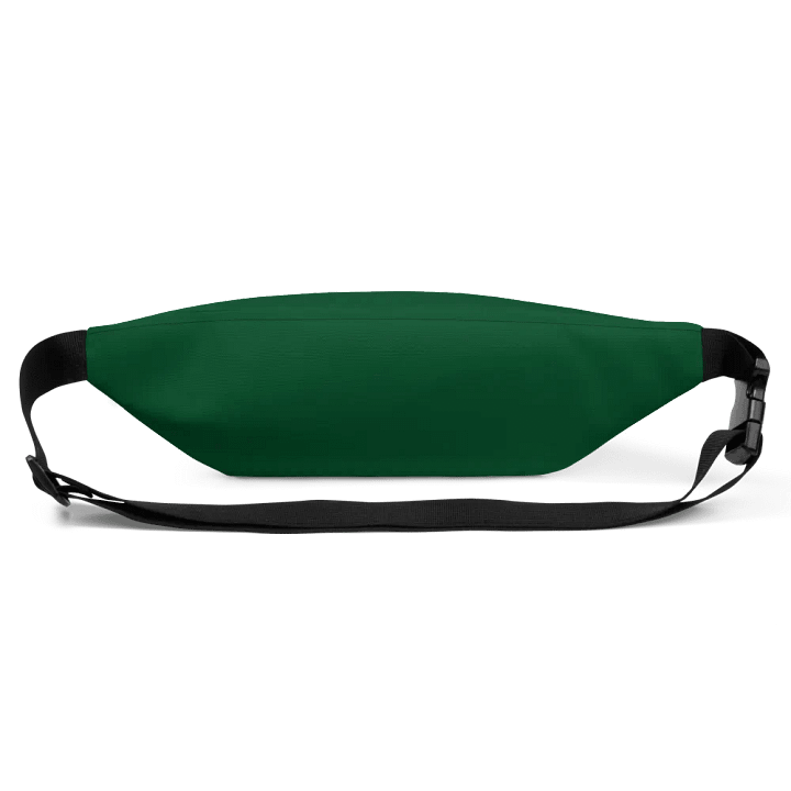 Melting Smile Emoji Forest Green Fanny Pack product image (2)