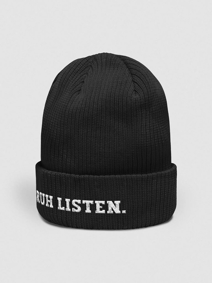 Bruh Listen Beanie product image (3)