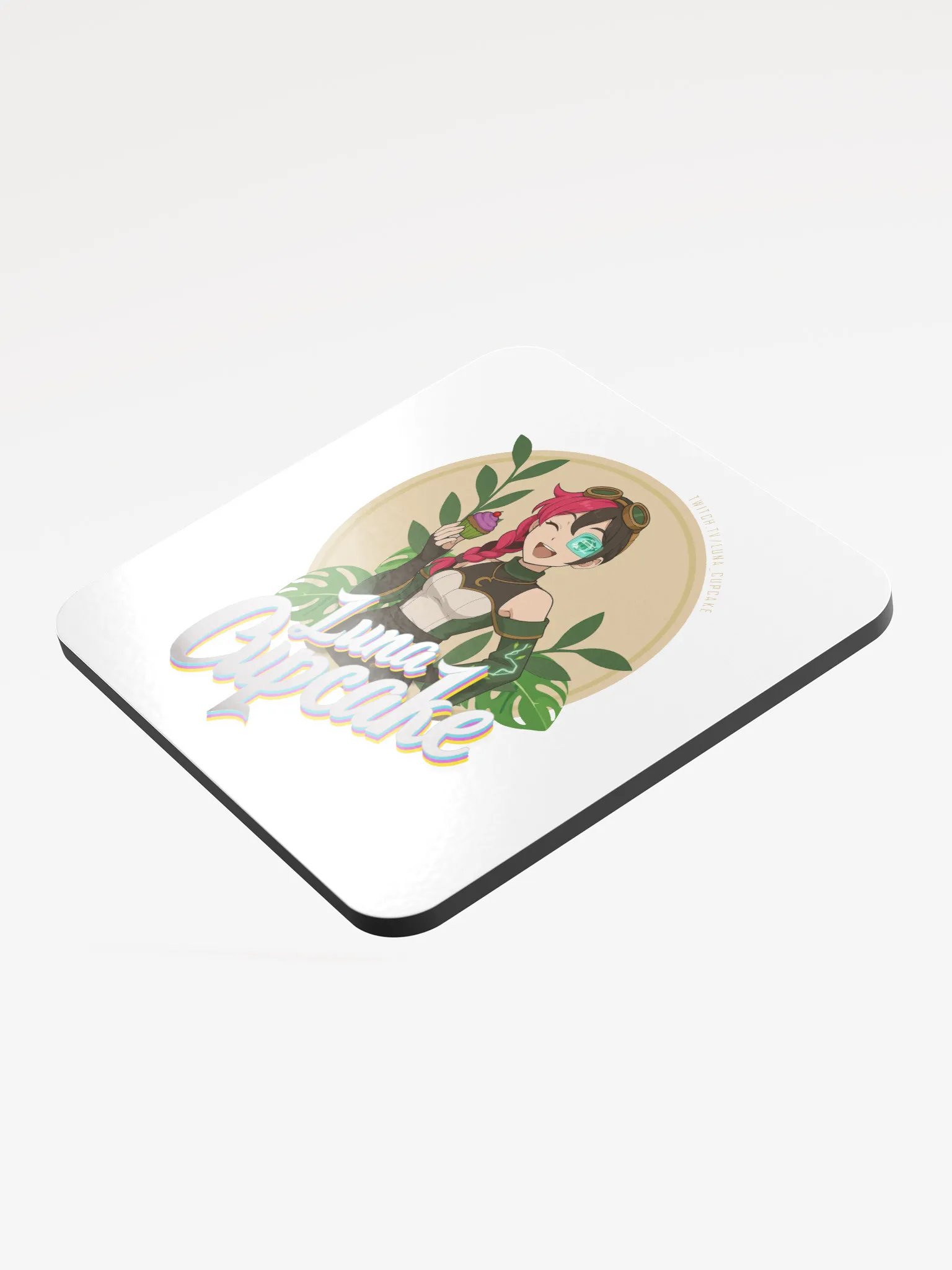 Luna's Solarpunk Cupcake Coaster product image (3)