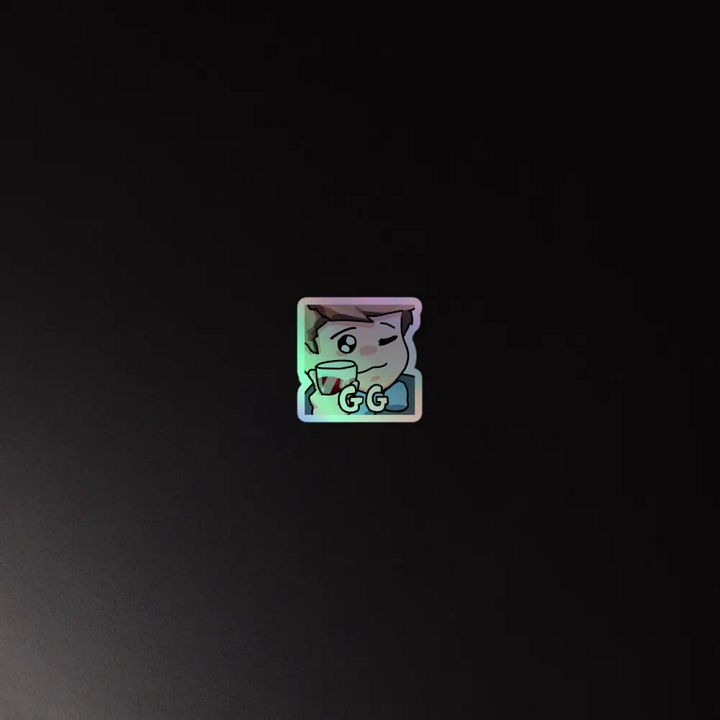 Chaabbz GG's Holographic Emote Sticker product image (4)