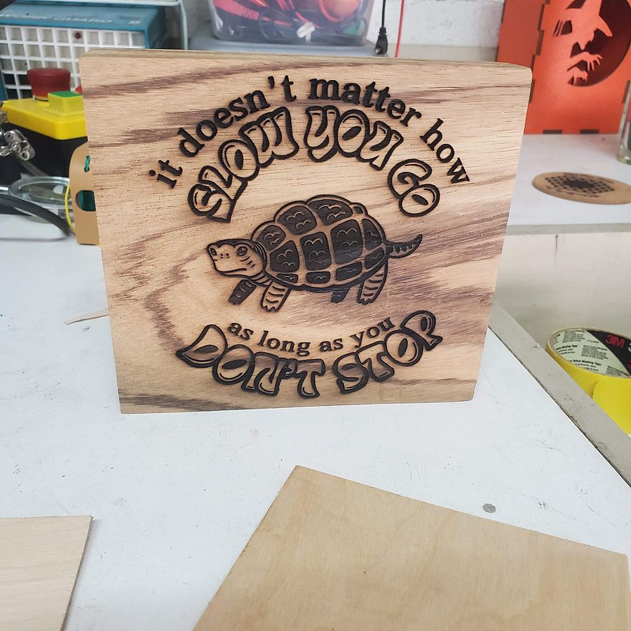 Doesn't Matter How Slow You Go - Original Art product image (4)