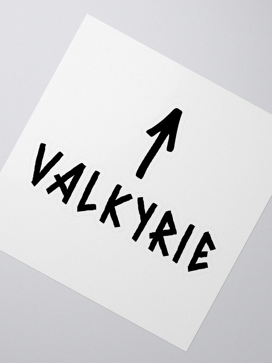 Valkyrie Arrow Sticker product image (2)