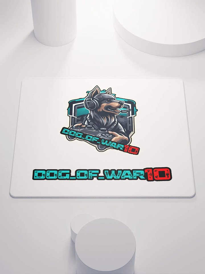 Dog of War Gaming Mouse Pad product image (1)