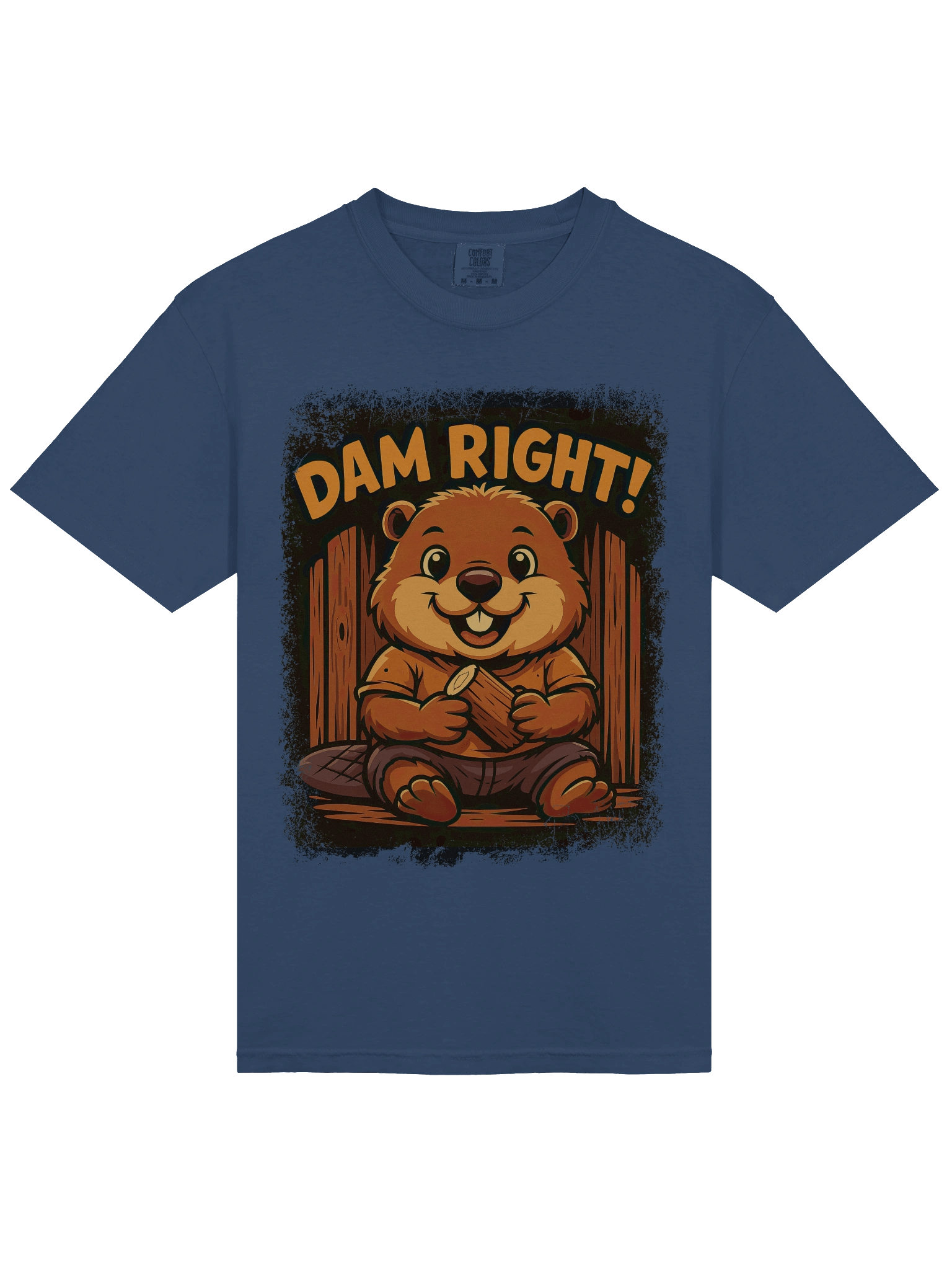 Dam Right Beaver T-Shirt | Funny Animal Pun & Meditation Tee | Sarcastic Confidence Gift product image (29)