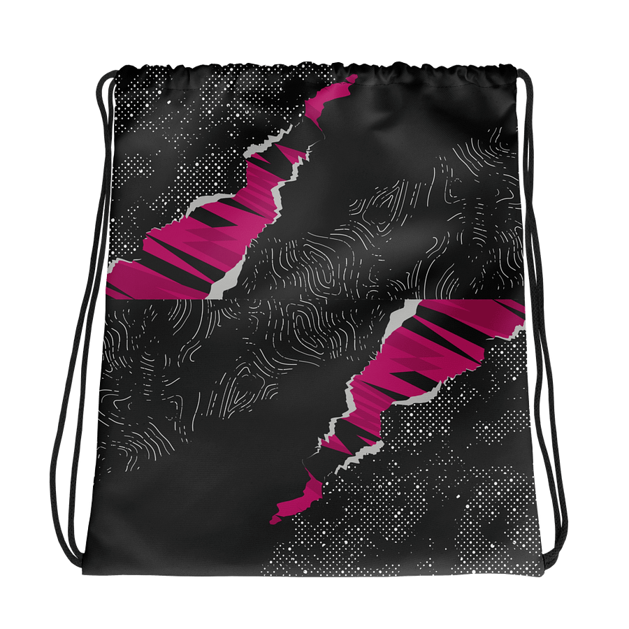 Purple Flash | Drawstring bag product image (2)