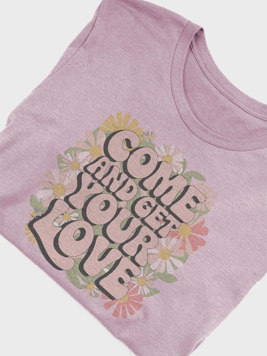 Psychedelic Love Floral T-Shirt product image (29)