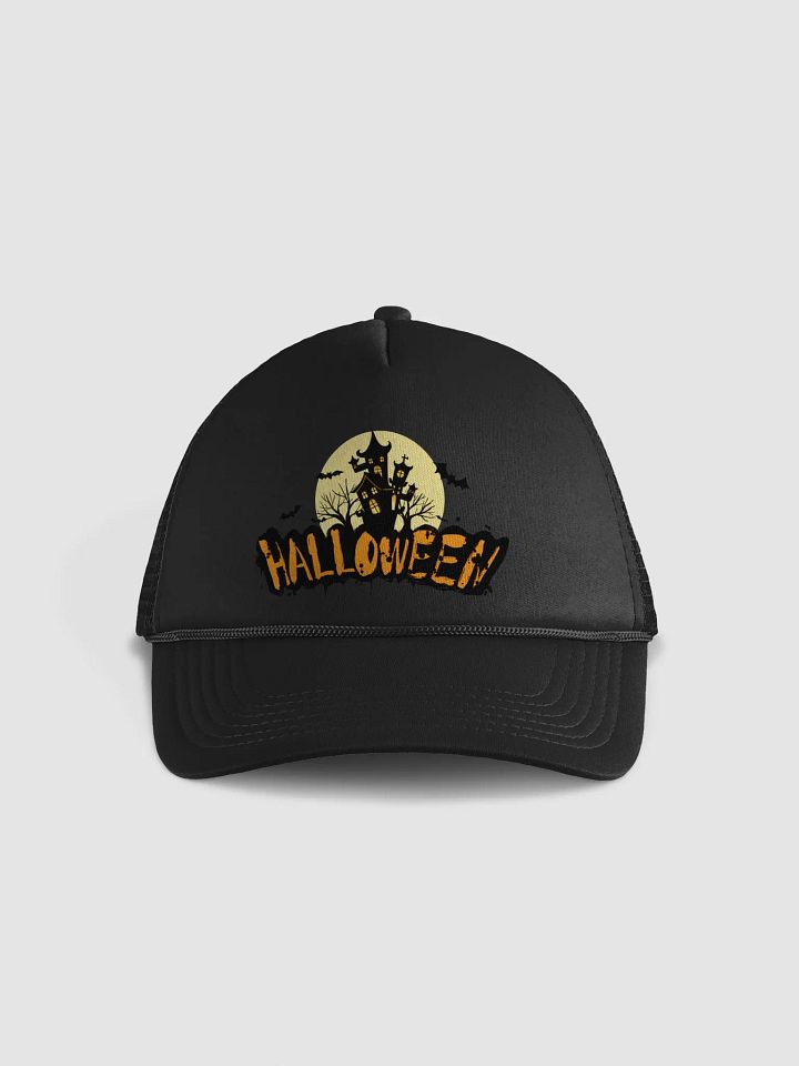 Spooky Halloween Foam Trucker Hat product image (1)