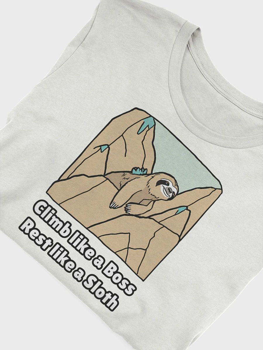 Climb Like a Boss Rest Like a Sloth - Climbing T-Shirt product image (3)