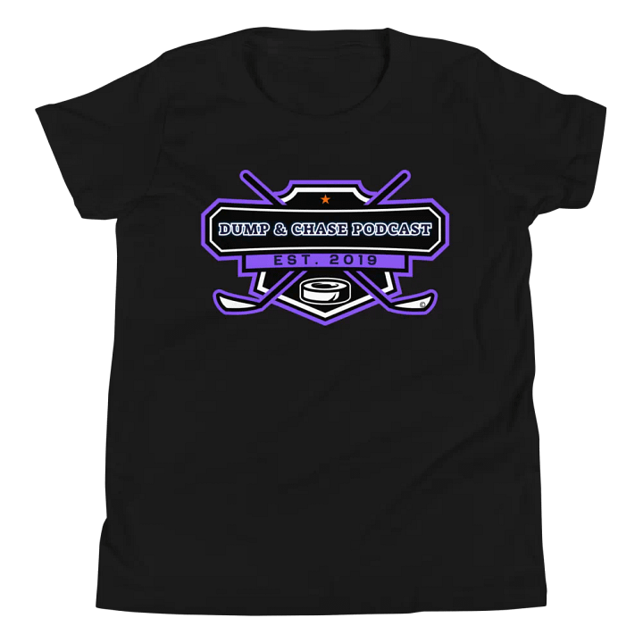 Dump & Chase Podcast Youth T-Shirt product image (1)
