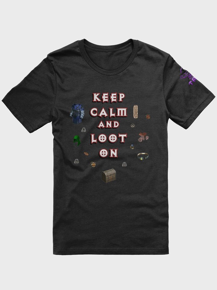 Keep Calm and Loot On (Purple Logo) product image (3)