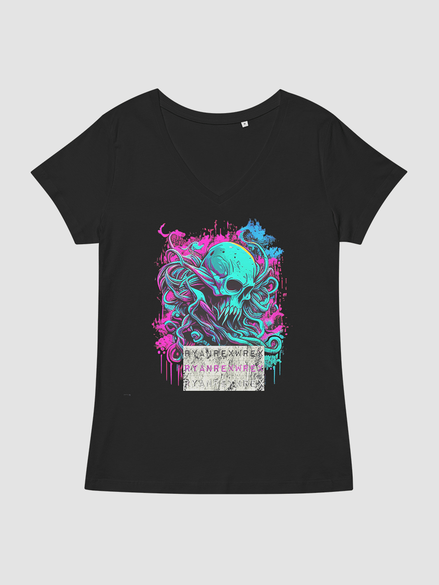 [RyanReXwreX] B&C Women's Fitted V-neck T-Shirt B&C TW045 product image (1)