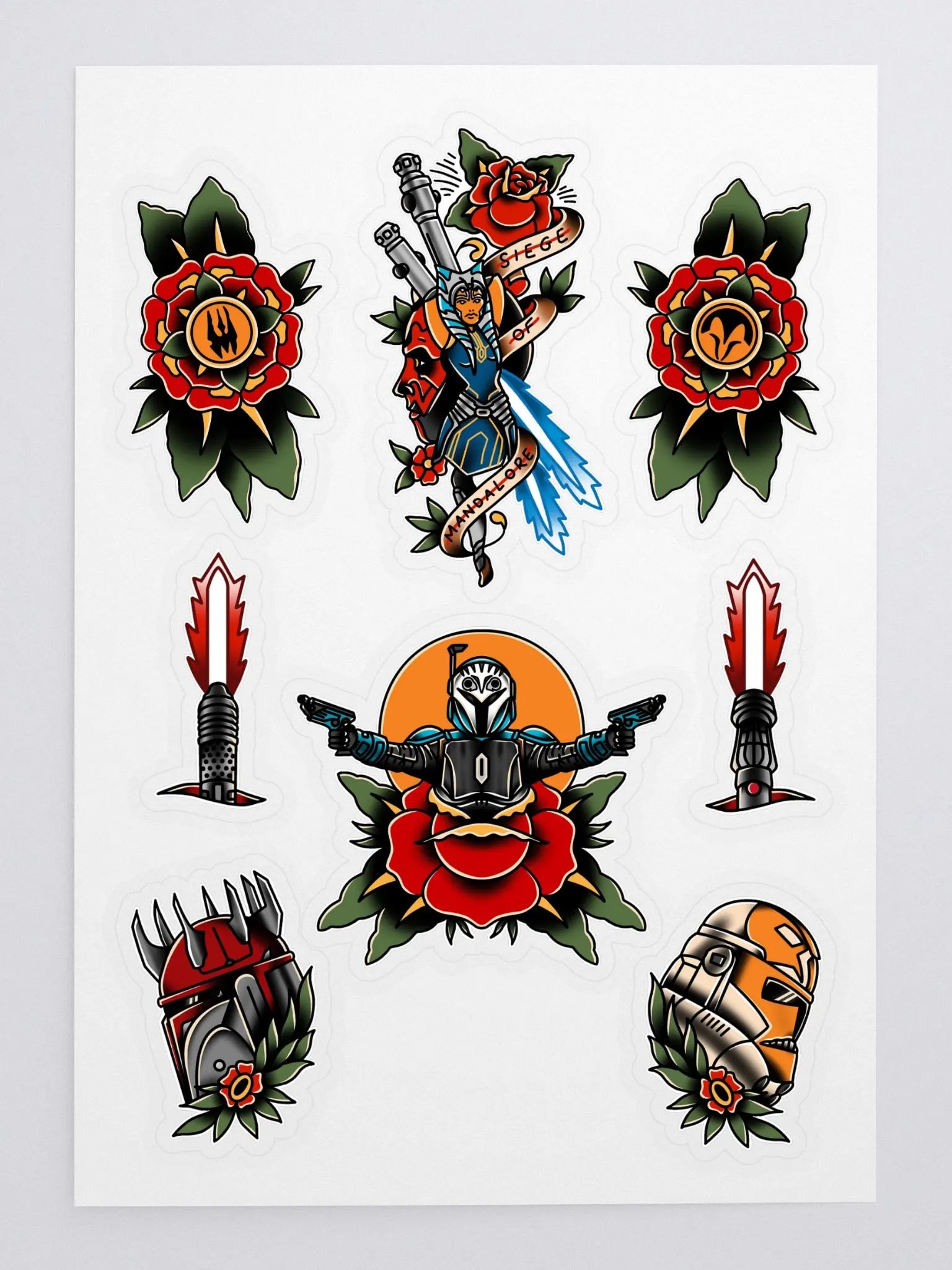 Siege of Mandalore Flash - Sticker Sheet product image (3)