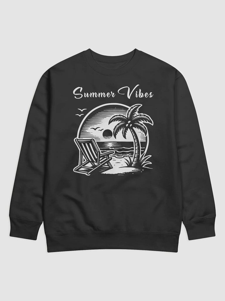 Vintage beach summer vibes palm trees design Sweatshirt product image (1)
