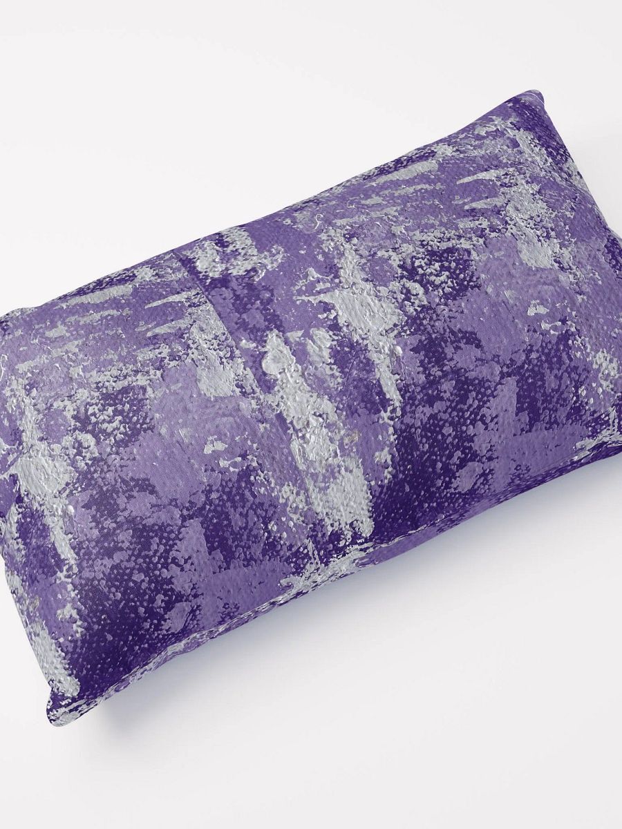 Long Abstract Purple Pillow product image (4)