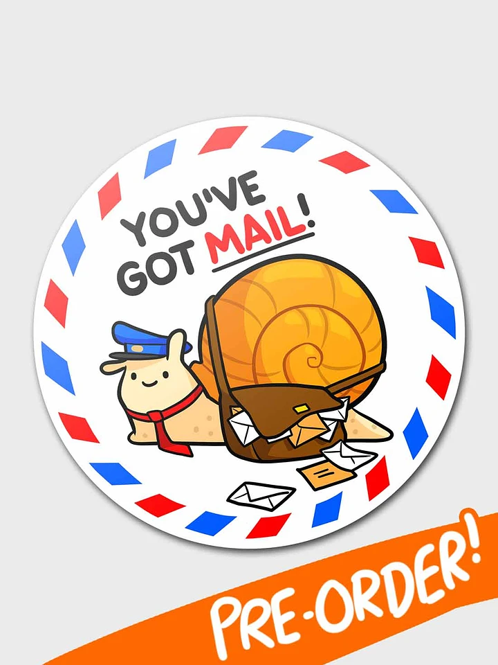 Snail Mail Sticker (PRE-ORDER) product image (1)