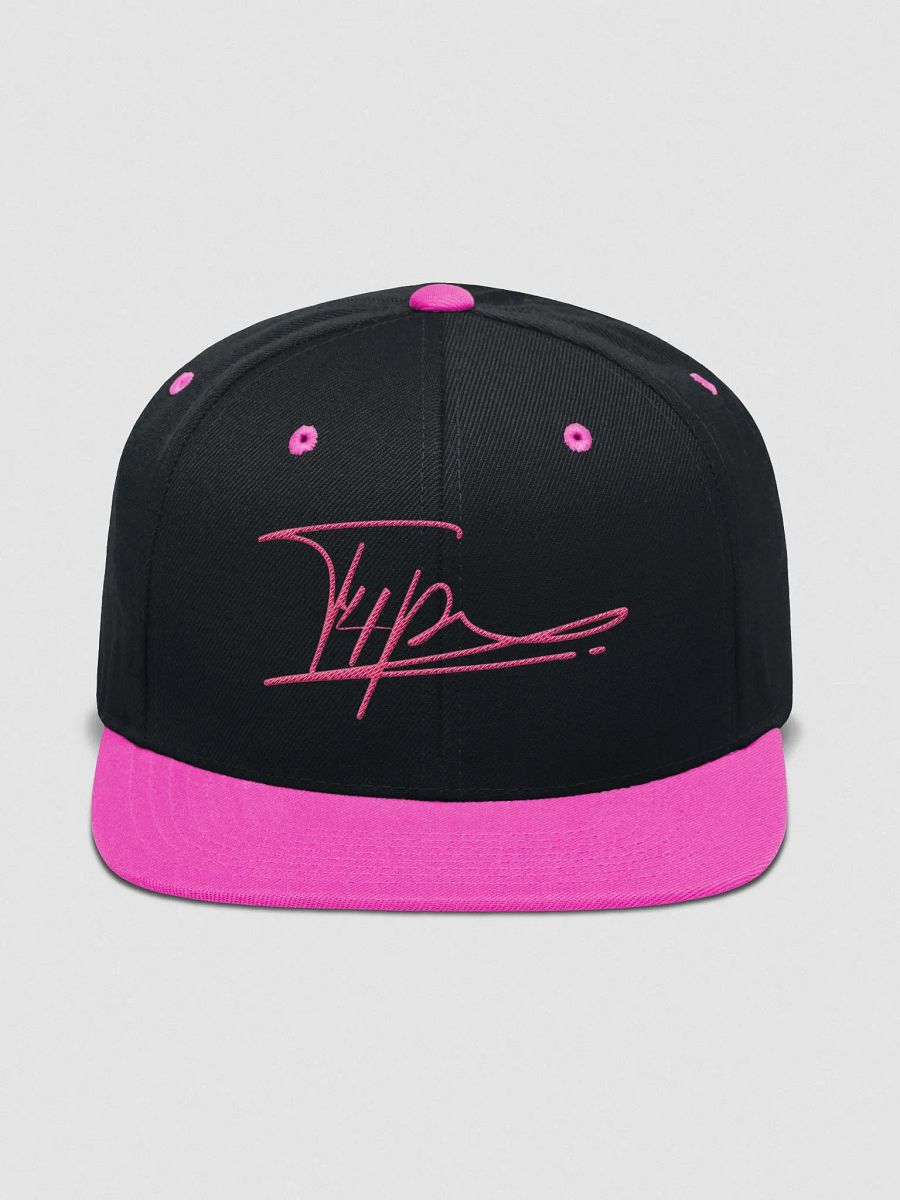 T4P Wool Blend Snapback - Black/Pink product image (1)