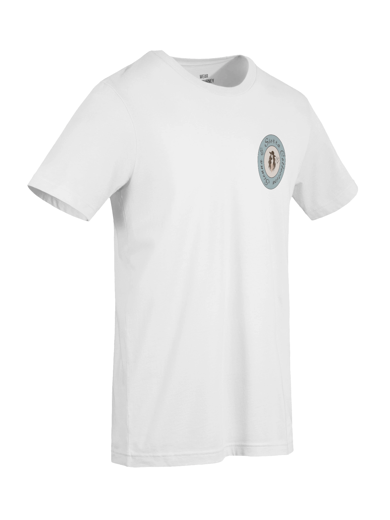 T-Shirt: Sienna & Sierra Collection T-Shirt – Branded (Dusty Blue) Wanderlust Style product image (11)