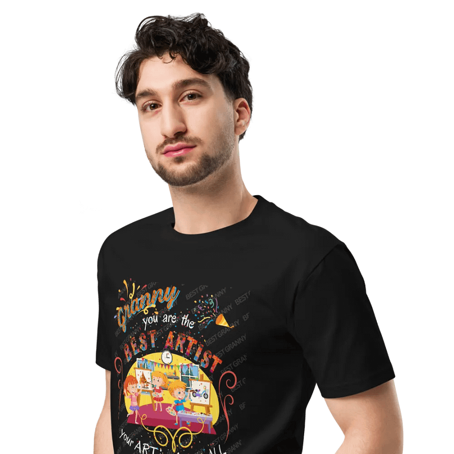 T shirt grandma depicting ‘Granny’you are the best Artist” you inspires  us all. product image (4)