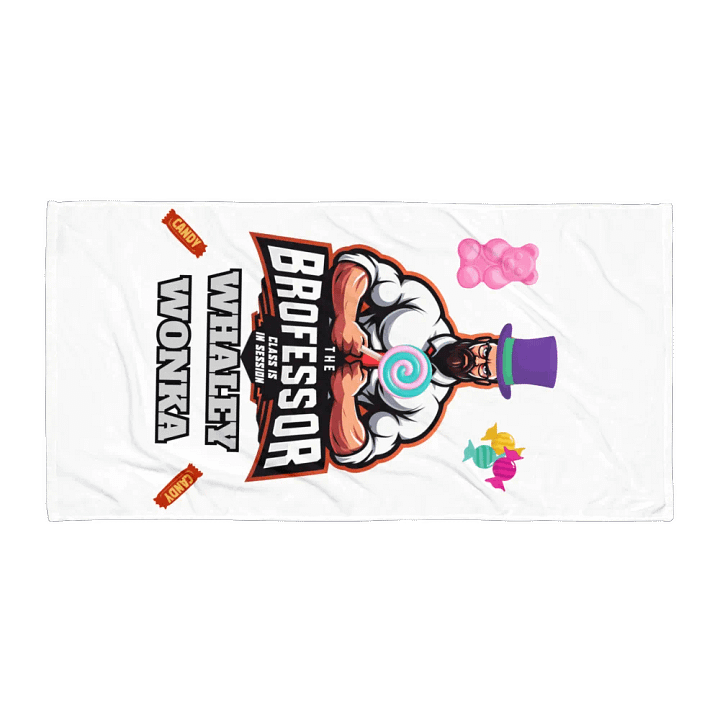 The Professor's Whaley Wonka Towel product image (1)
