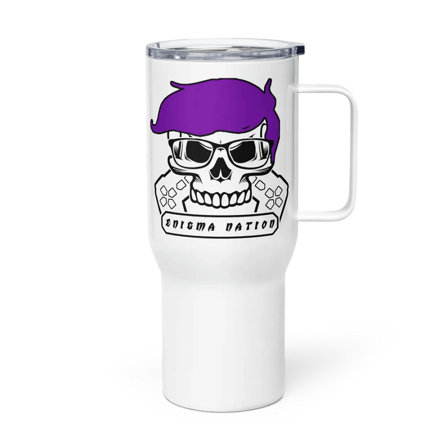 Enigma Nation Travel Mug with a Handle product image (4)