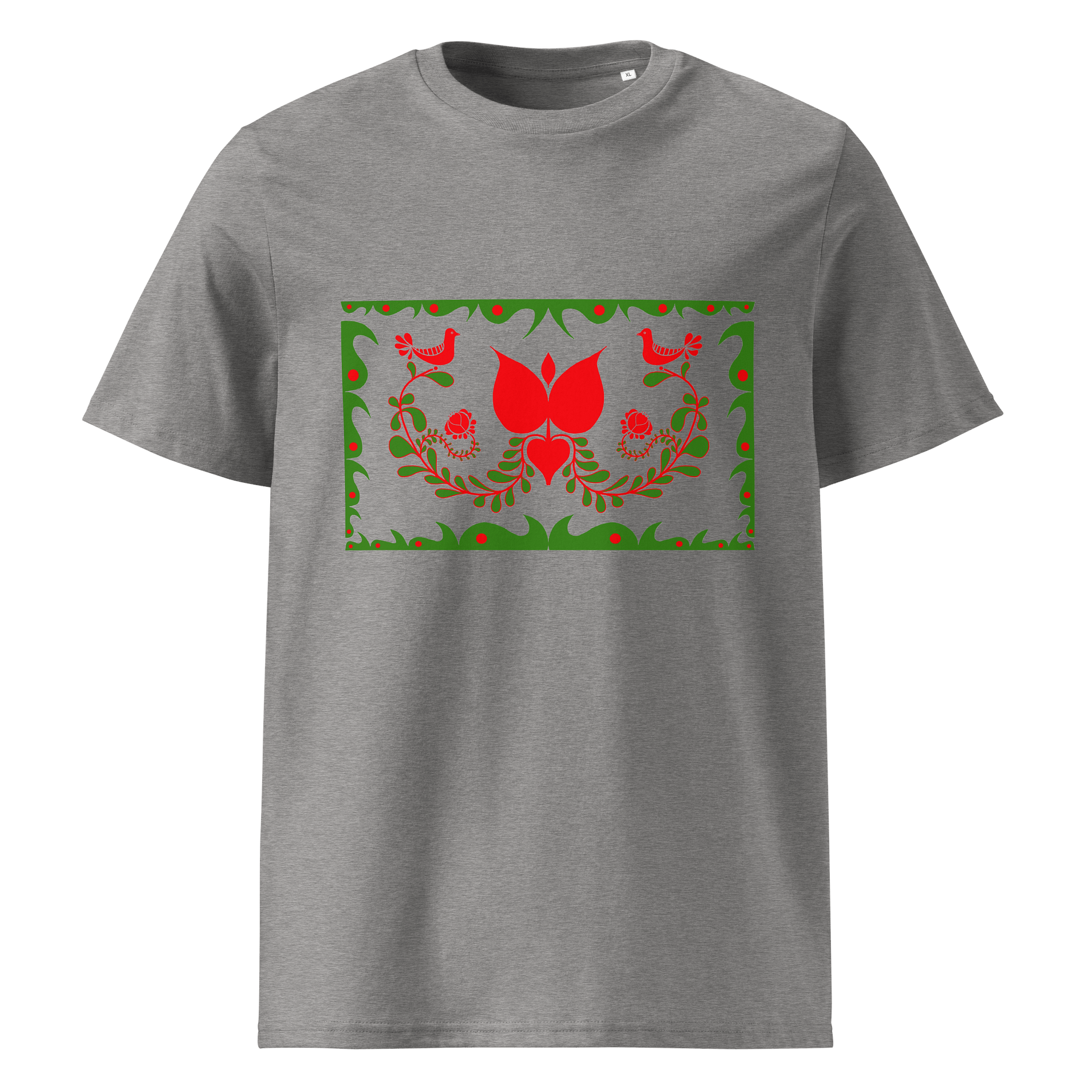 Hungarian Folk Art Red Tulip T-Shirt product image (1)