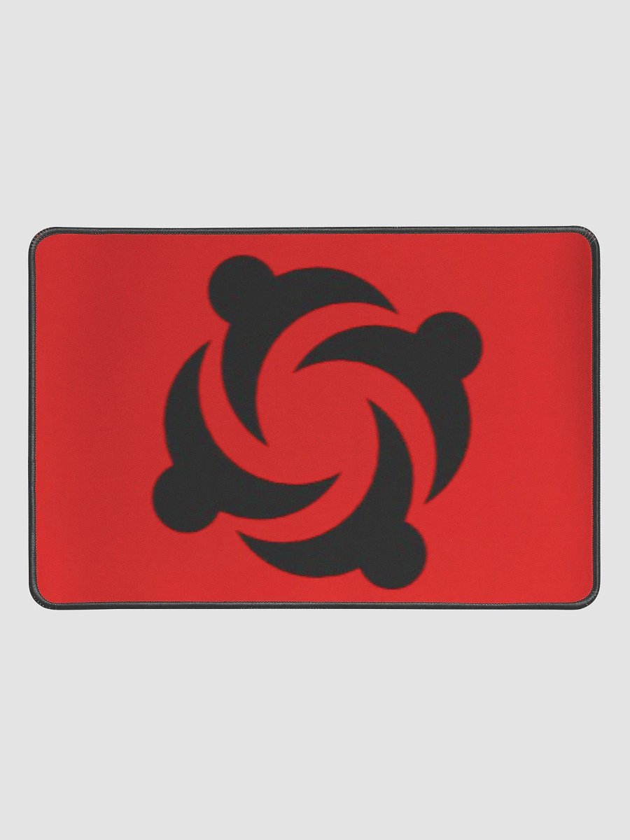 Revolt mousepad. Red and Black. product image (1)