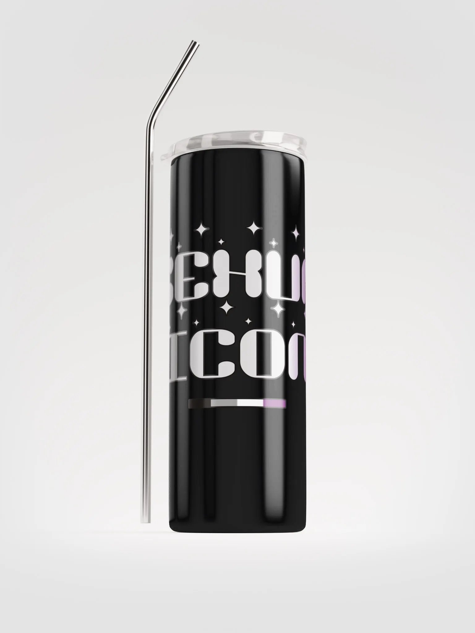 Asexual Icon Stainless Steel Tumbler product image (3)