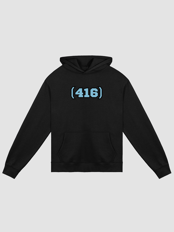 416 in Parentheses Unisex Oversized Hoodie AREA CODE 416 product image (1)