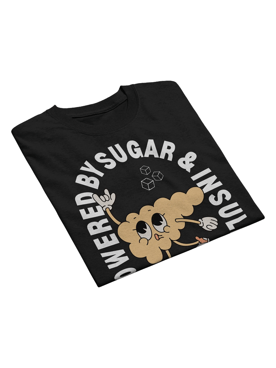 Powered By Sugar And Insulin T-Shirt - Dark Color product image (11)