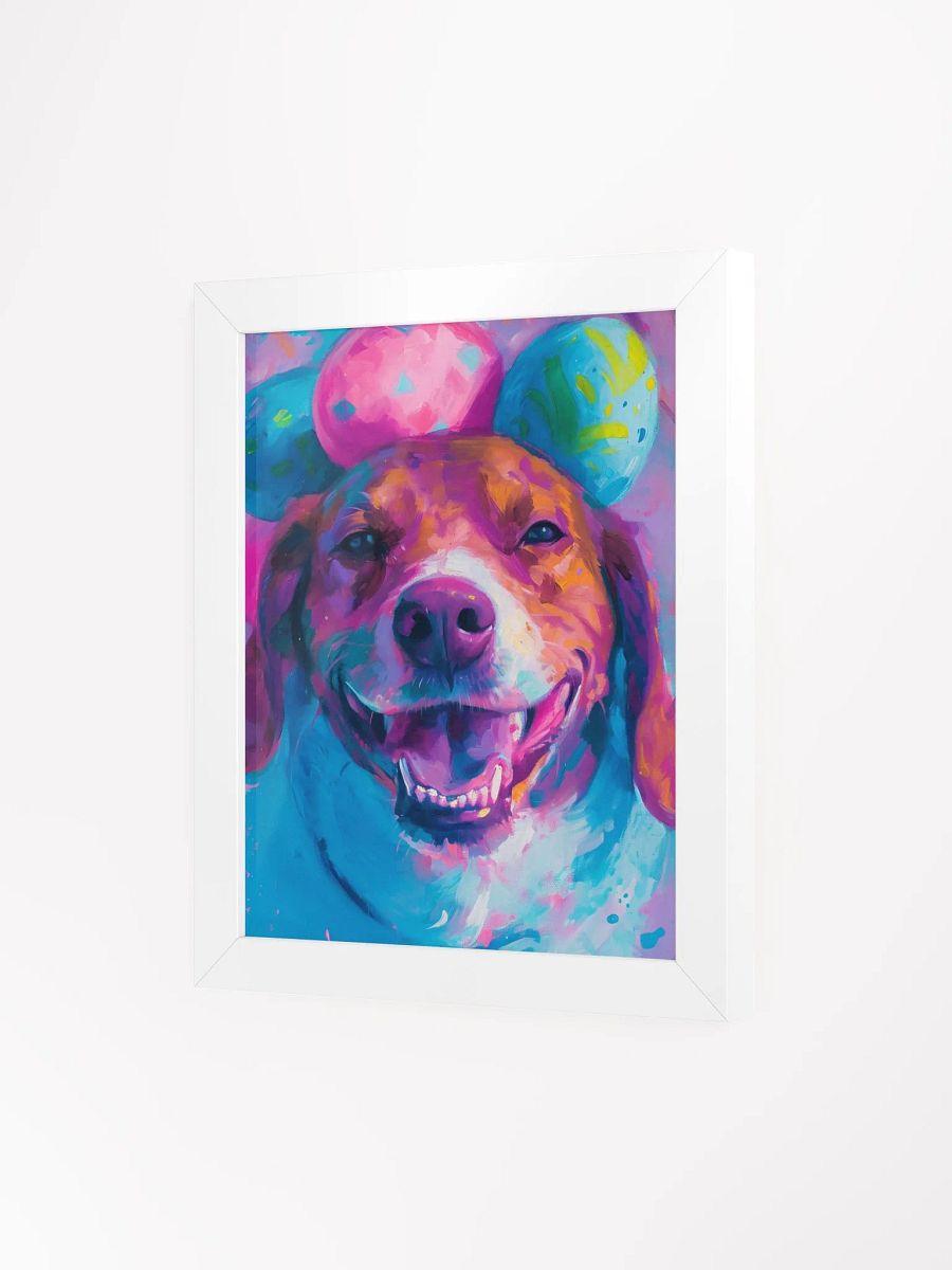 Whimsical Dog Joy Framed Print product image (3)