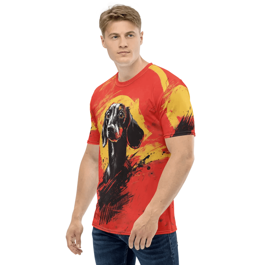Tričko Jezevčík, červený product image (3)