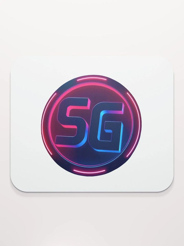 Neon SG Logo Mouse Pad product image (2)